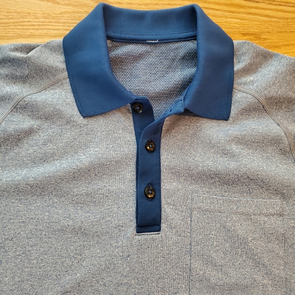 lululemon athletica Other - Lululemon Metal Vent Tech Polo contrast collar S lululemon athletica Other - Lululemon Metal Vent Tech Polo contrast collar S